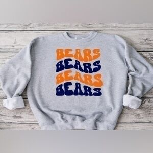 Bears Wavy Crewneck - Gray